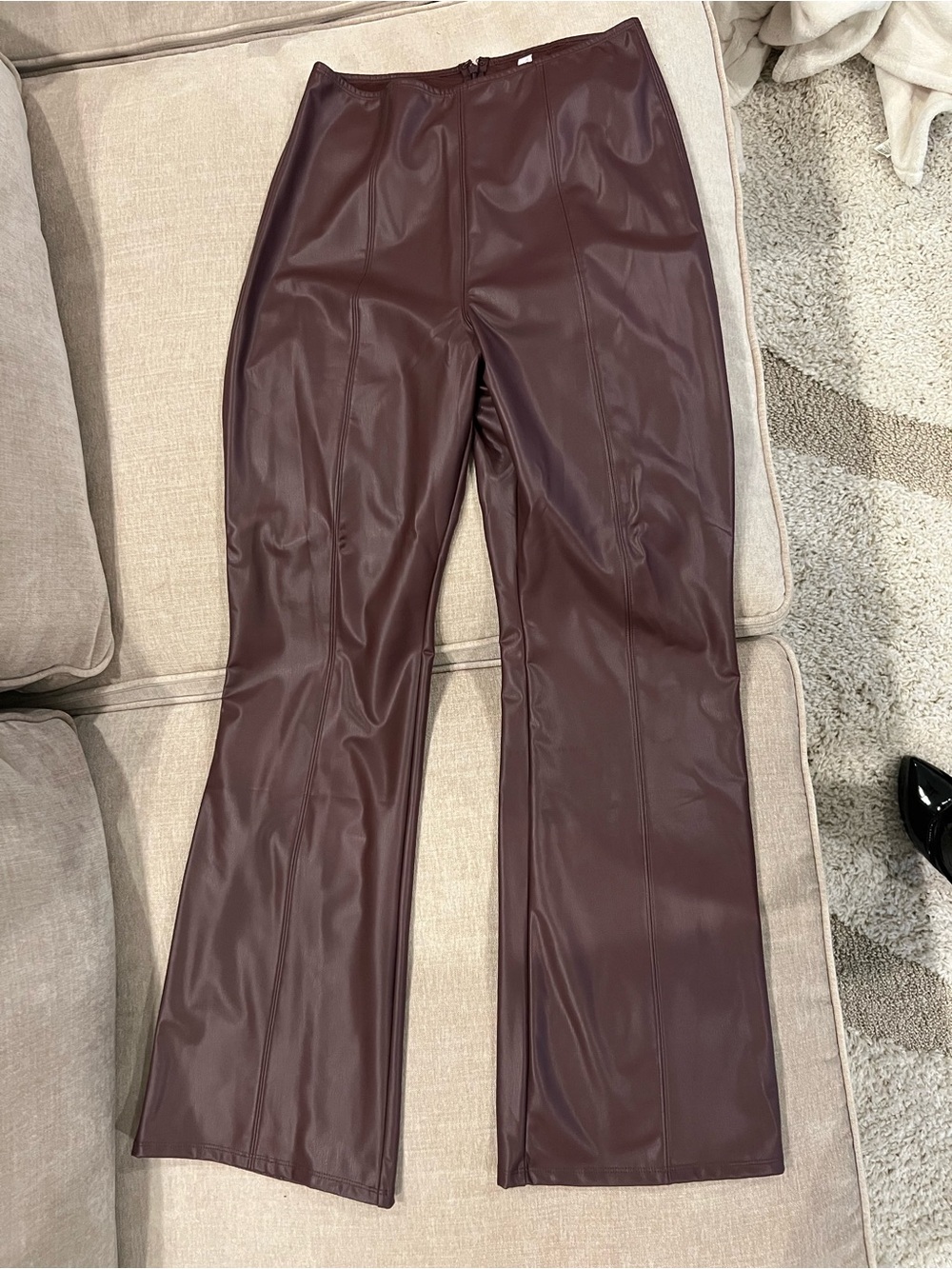 Victoria's Secret Faux Leather Pants (L) - Picture 3 of 5